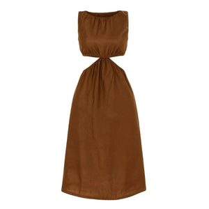 Vanessa Sposi - Side Cut Dress | Chocolate
