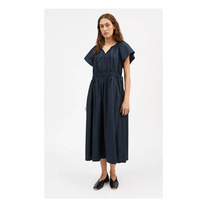 Skall Studio - Amira organik pamuklu elbise | Lacivert