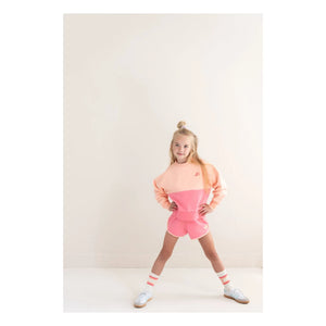 Jenest - Colour-Blocked organic cotton sweatshirt | Pink