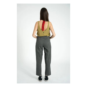 Sisters Department - Cotton Leopard Pants | Gray