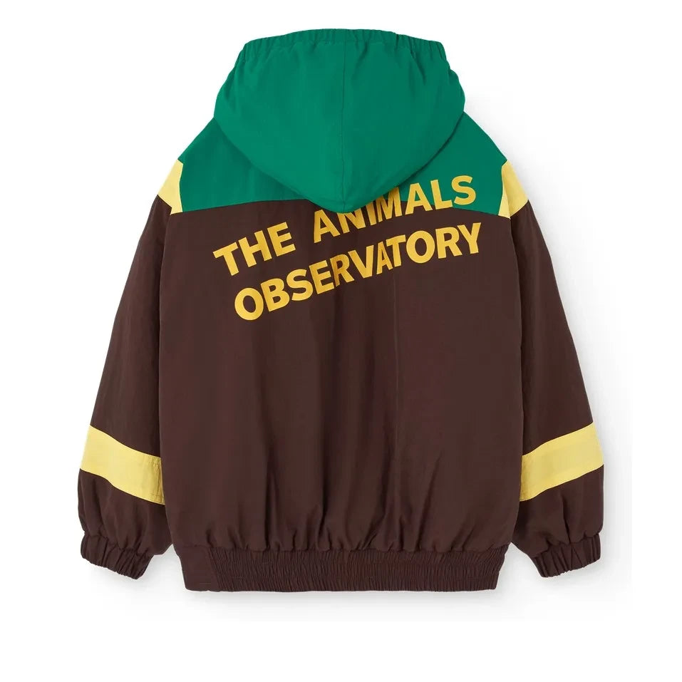 The Animals Observatory - Carp Zip Jacket | Brown