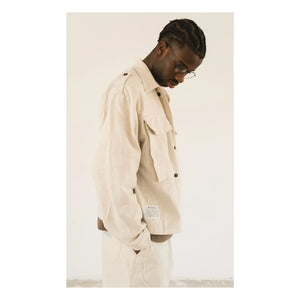 Wooden Store - Military Overshirt | Cream