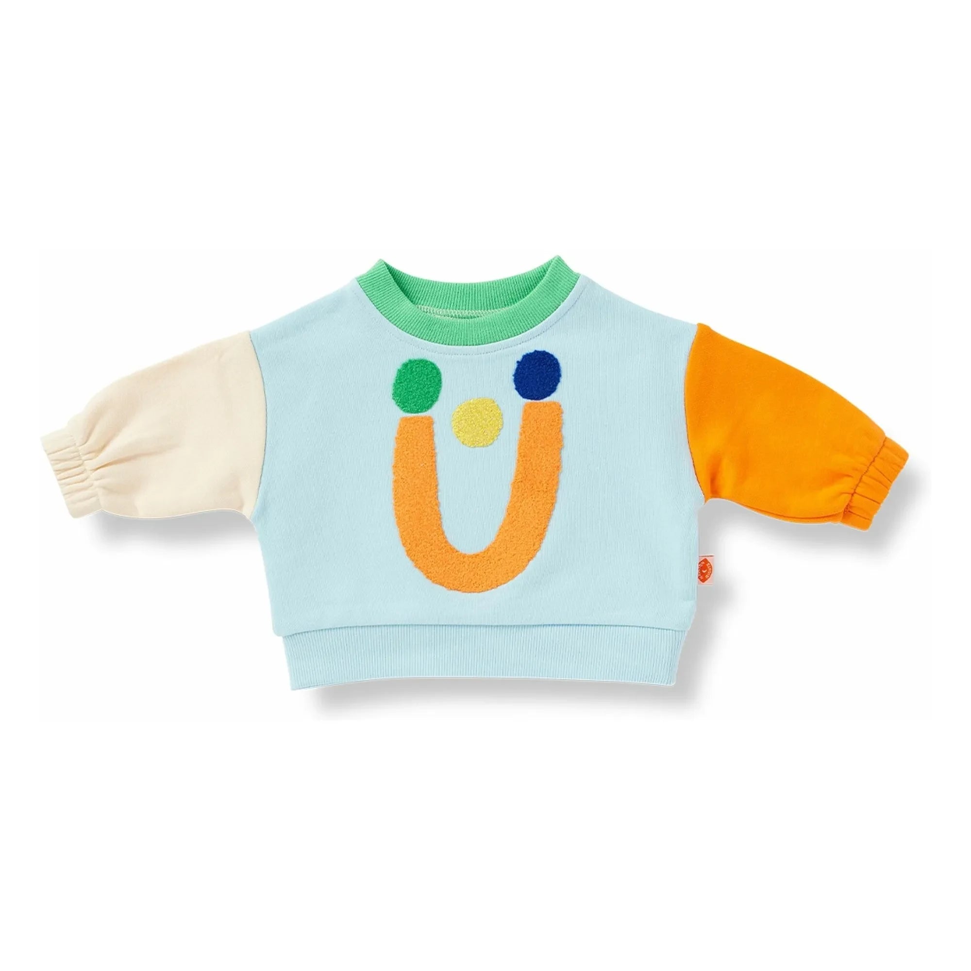 Halcyon Nights - Color Block Sweatshirt | Light Blue