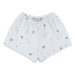 Konges Sløjd - Pale Blue Organic Cotton Shorts | Coconut Cherry