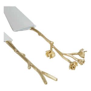 Doing Goods - Ava Blossom Cutlery Set - 2-piece | Gold