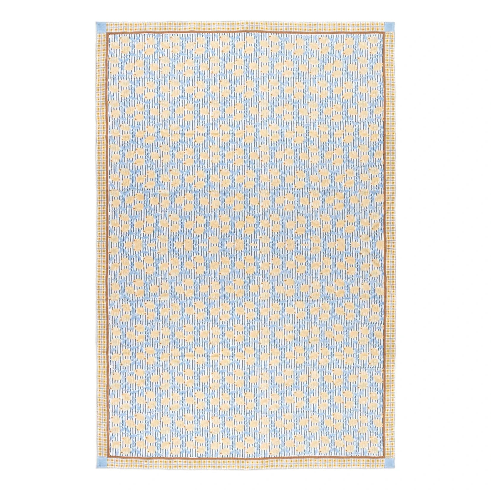 Le Monde Sauvage - Sicily Tablecloth | Yellow