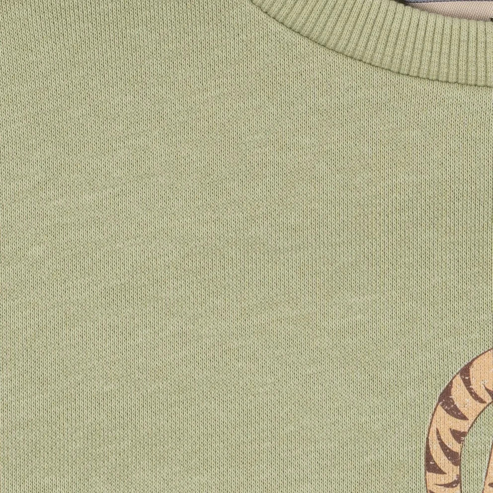 Konges Sløjd - Lou Tigres Organik Pamuklu Sweatshirt | Adaçayı