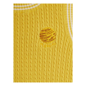 Mini Rodini - Organic Cotton Knit Top | Yellow