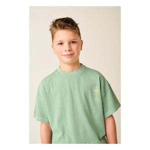Tumble N'Dry - Comfrey organic cotton T-shirt | Green