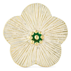 Doing Goods - Faye Flower Plate | Yellow