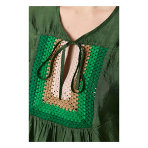 Leon & Harper - Cocto Knit Blouse | Green