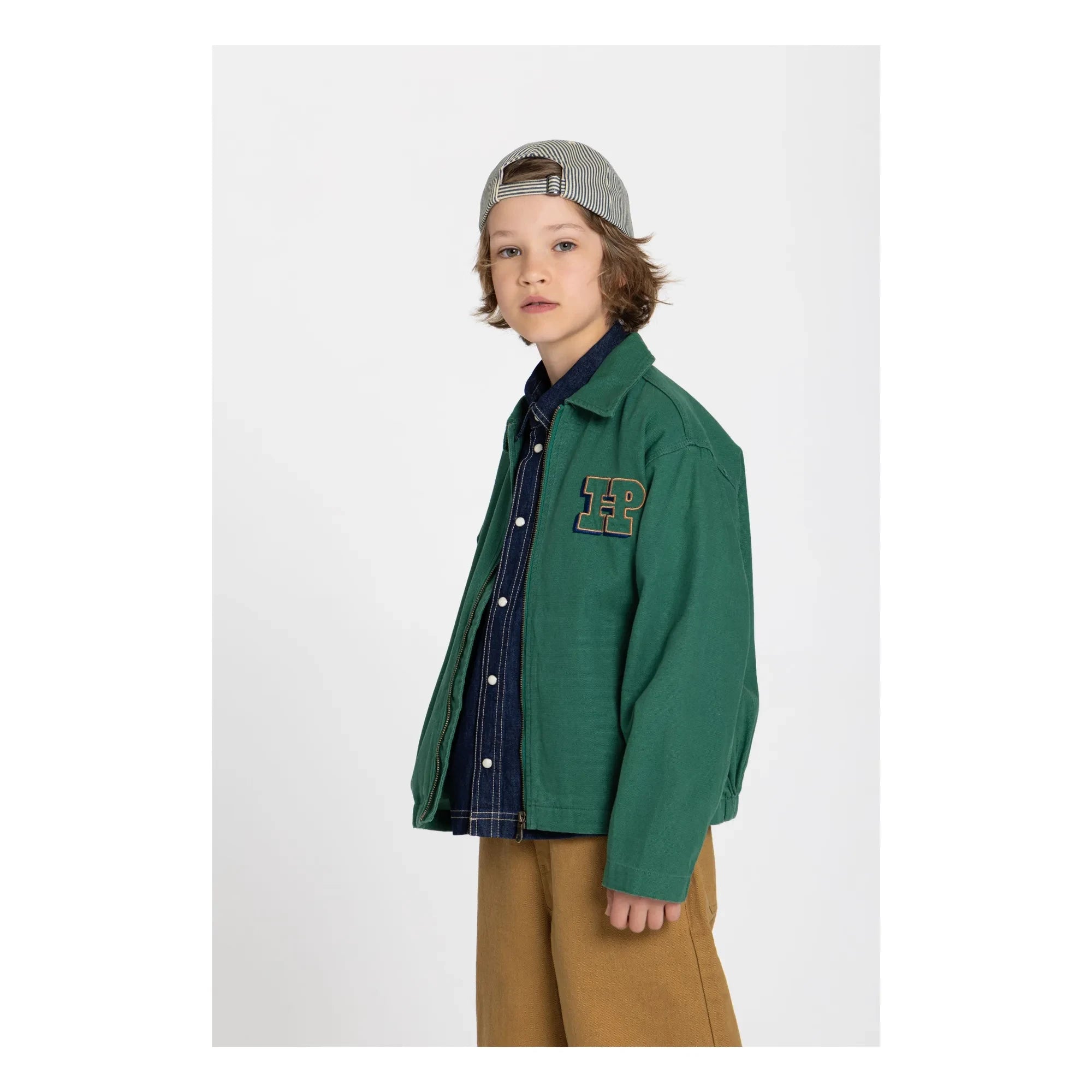 Hundred Pieces - Clock Blazer | Emerald Green