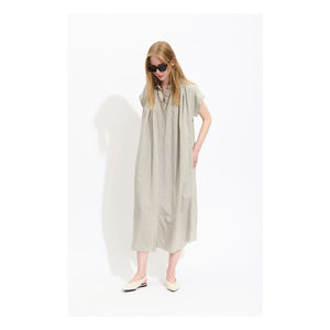 BELLEPIECE - Sardinya Striped Dress | Green