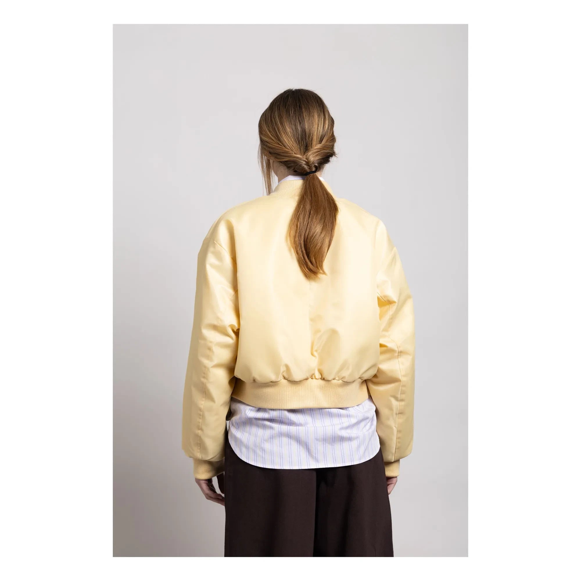 Smallable Woman - Solstice Bomber Jacket | Pale Yellow