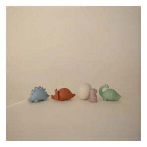 Mushie - Set of 4 Dino Bath Toys