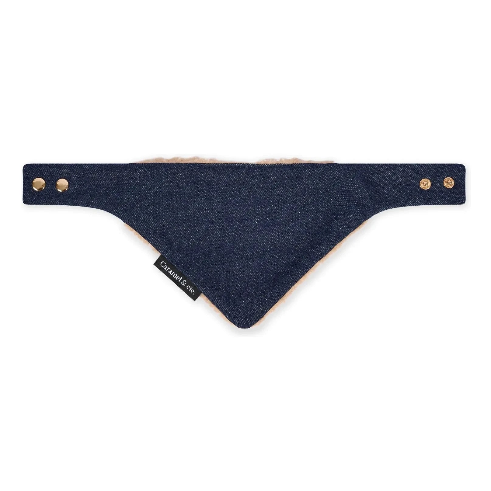 Caramel & Cie - Denim Dog Bandanas | Blue