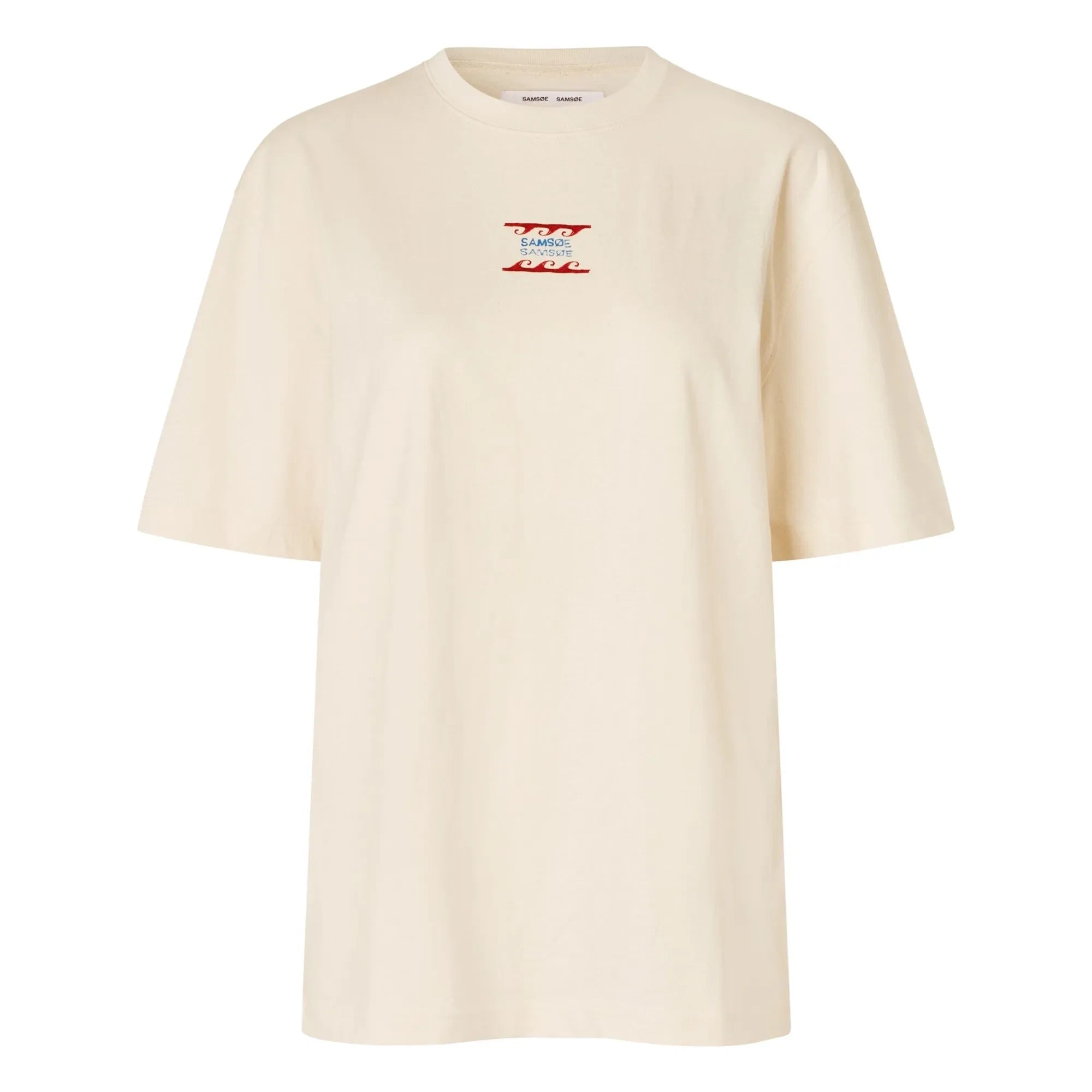 Samsoe Samsoe - Sagergei Cotton T-Shirt | Off White