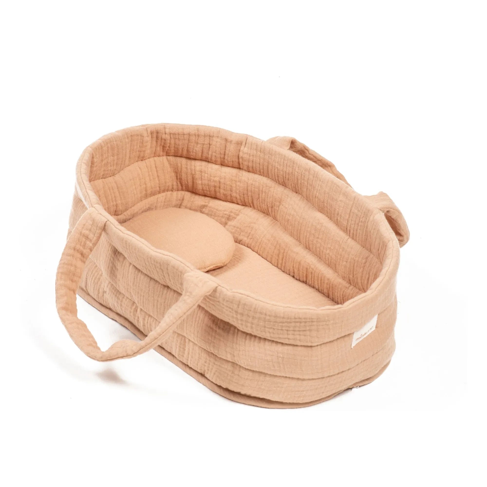 Minikane - Cotton Mesh Baby Crib | Latte