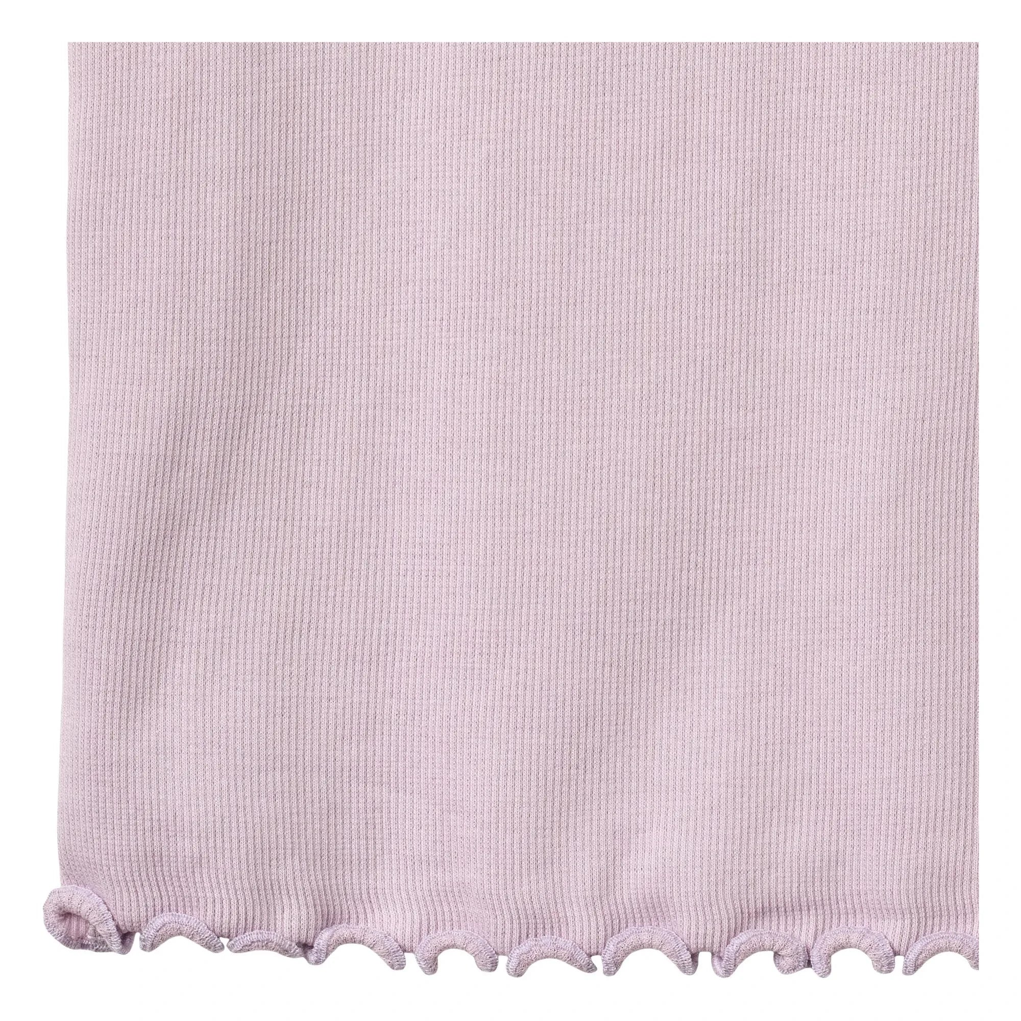 Wheat - Minka Organic Cotton Ribbed Tank Top | Lavender