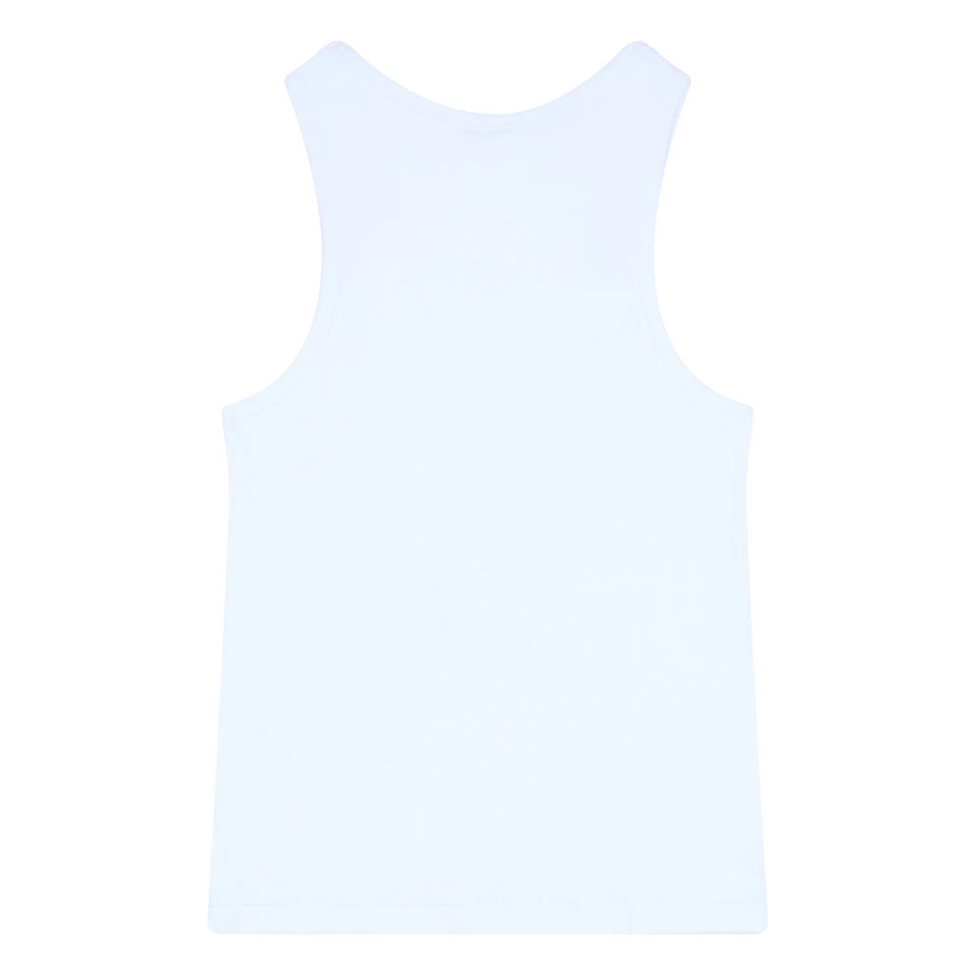 Smallable Woman - Ayla Organic Cotton Ribbed Tank Top | White