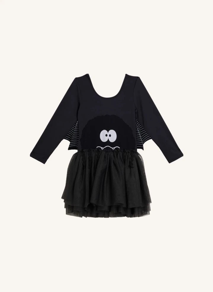 Stella McCartney Kids - Tulle Spider Dress | Black