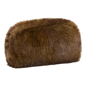 Apparis - Noor Mink Recycled Fiber Pouch | Brown