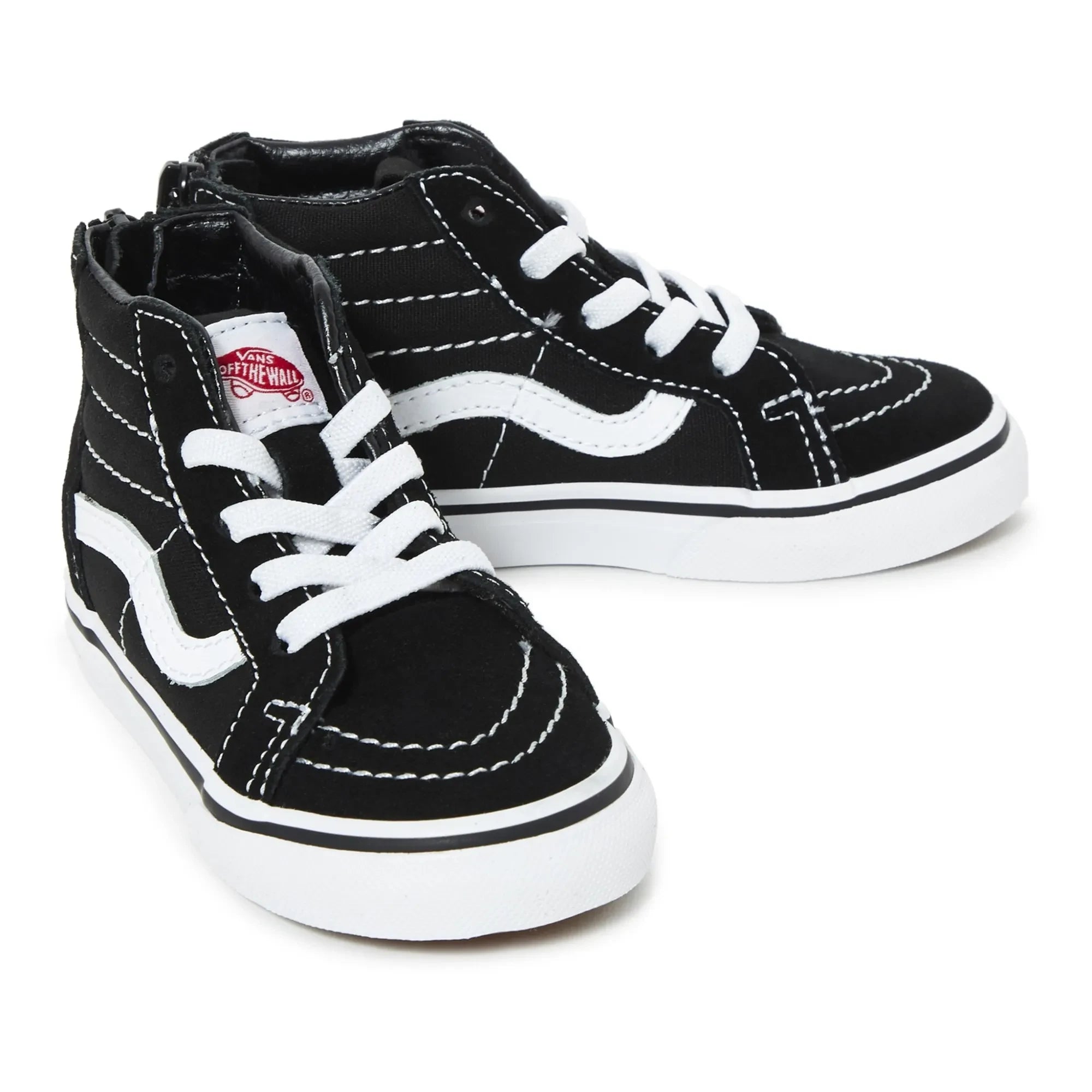 Vans - SK8-Mid Suede Zip Sneakers | Black