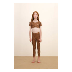 Tinycottons - Leopard Leggings | Brown