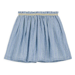Louise Misha - Cephee Organic Cotton Skirt | Blue