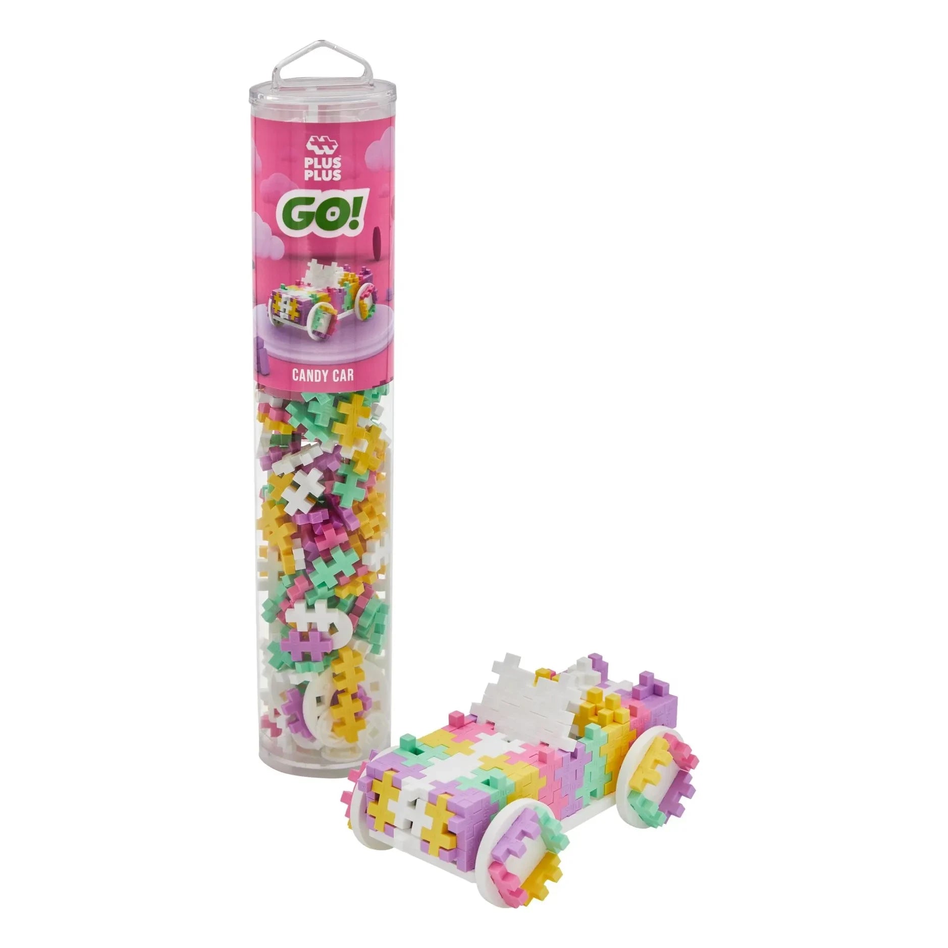 Plus-Plus - Candy Car Tube - 200 per cent
