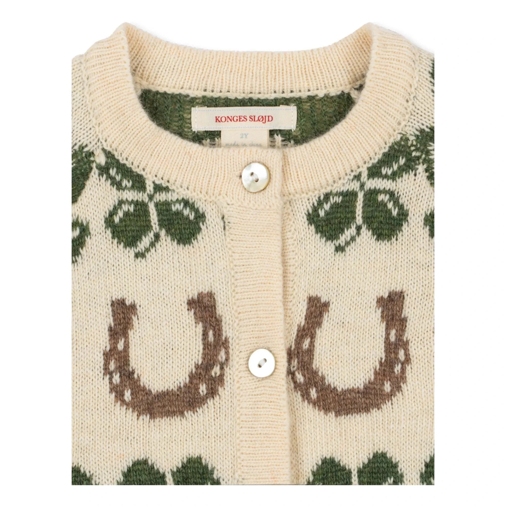 Konges Sløjd - Belou Chance Wool Cardigan | Beige
