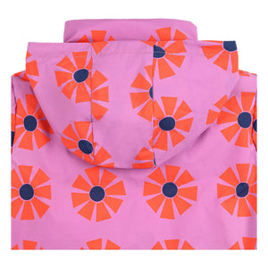 Bobo Choses - Kaleidoscope Recycled Fiber Waterproof Jacket | Lilac