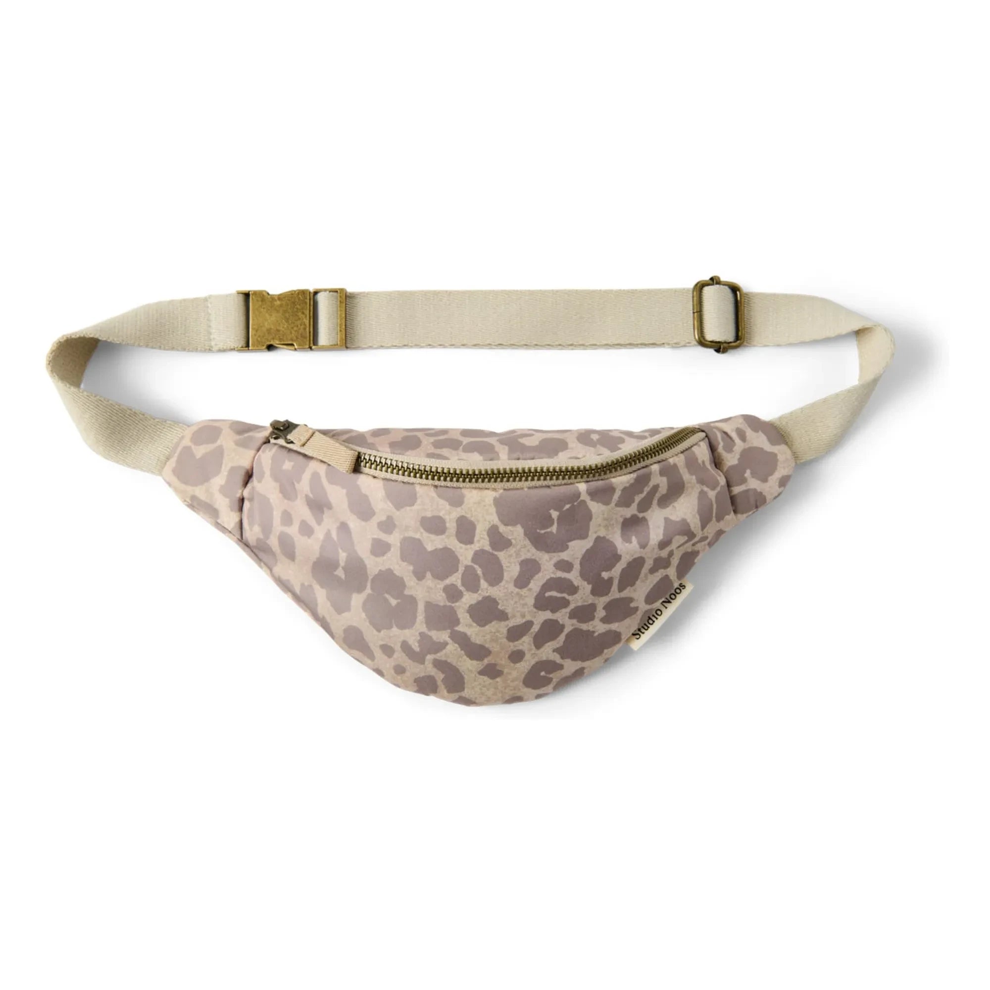 Studio Noos - Puffy Leopard Kids Waist Bag | Beige