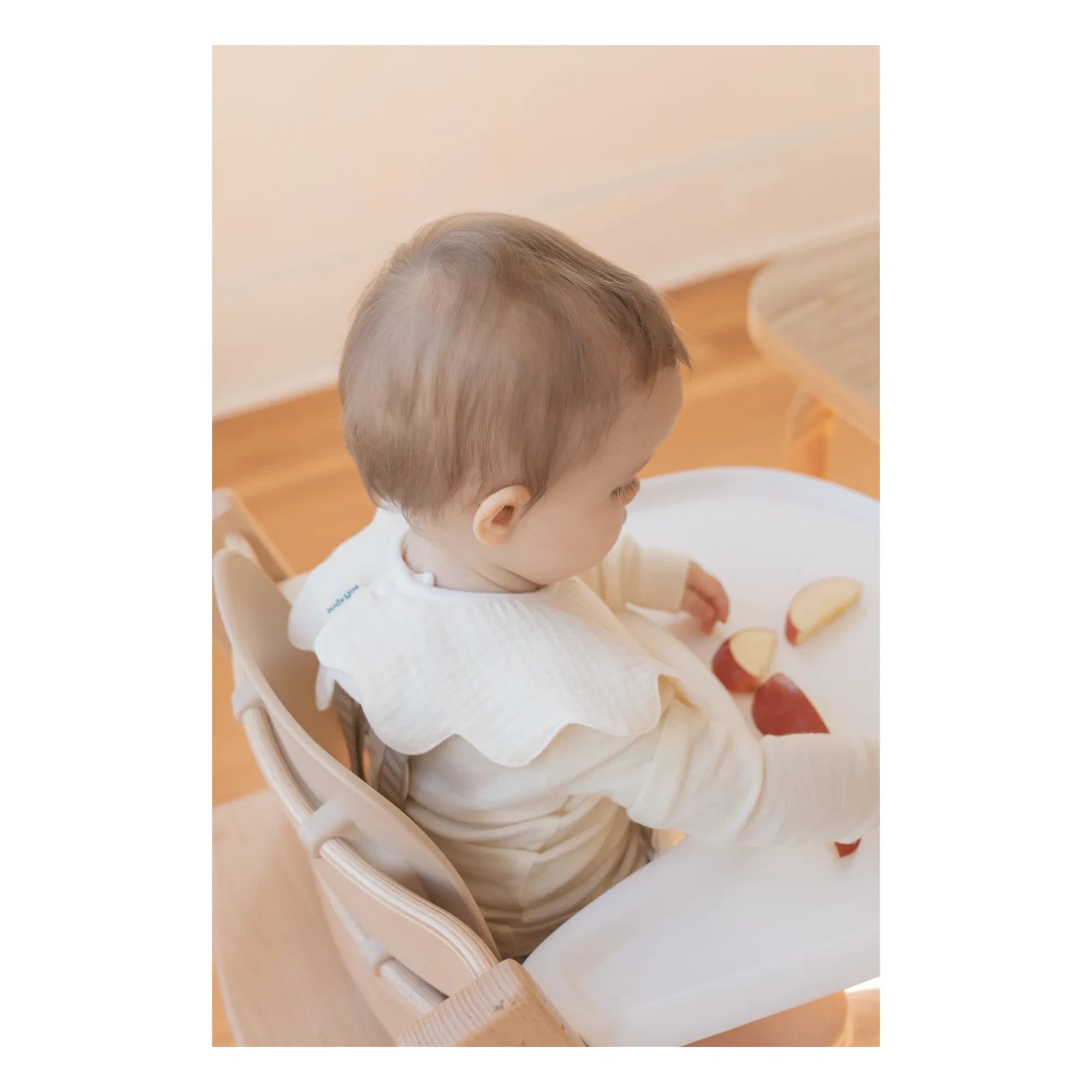 Soft Spot - Bloom Petal Organic Cotton Bibs - Set of 3