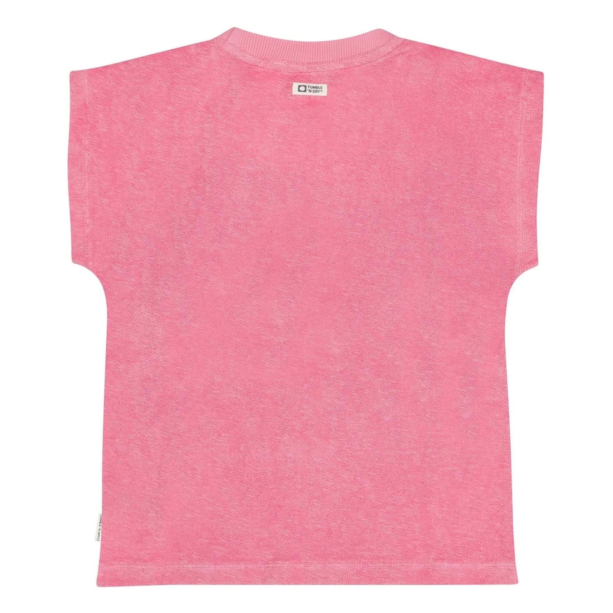 Tumble N'Dry - Anapolis Organic Cotton Towel T-Shirt | Pink
