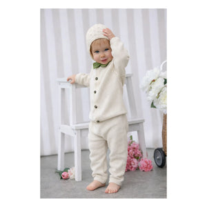 Lililotte - Béguin Pointelle Clovis Organic Cotton | Ecru