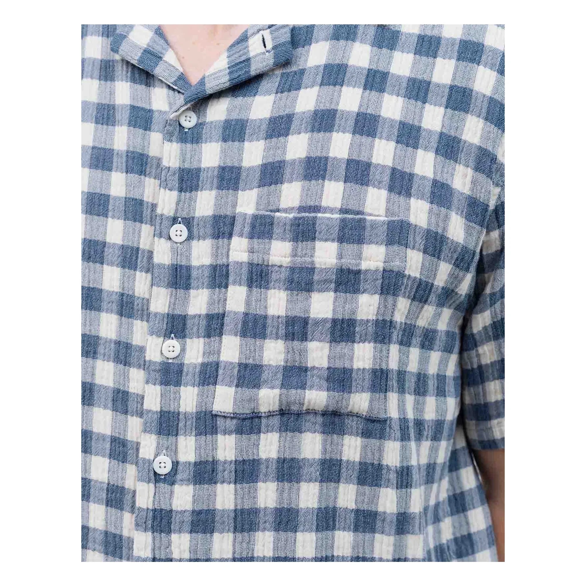 Olow - Aloha Checked Shirt | Blue