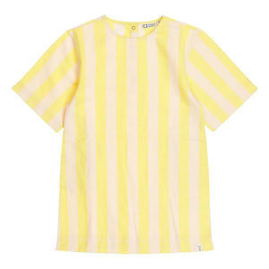 Tumble N'Dry - Primavera Striped T-Shirt Dress | Yellow