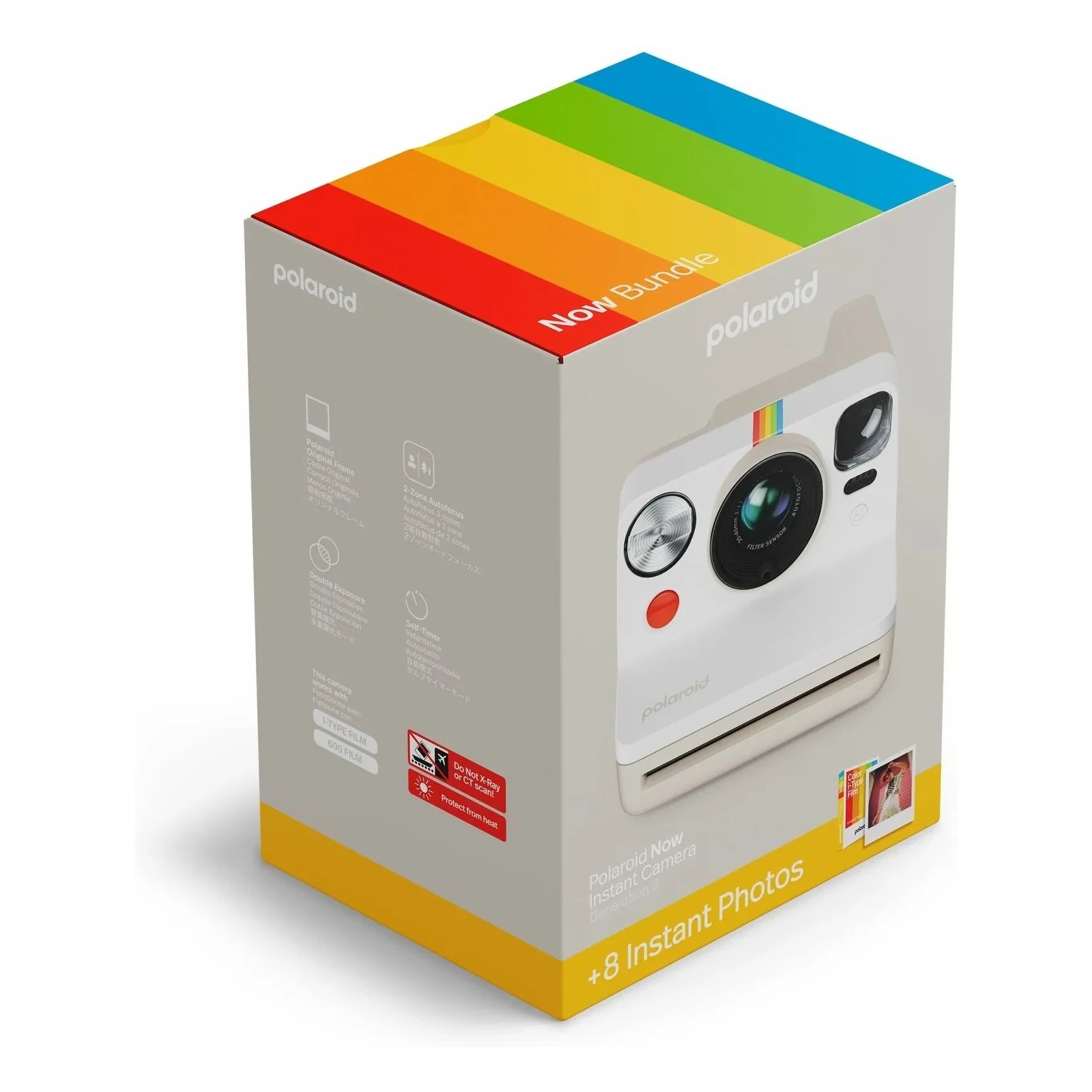 Polaroid - Polaroid Now Gen 3 Camera Set | White