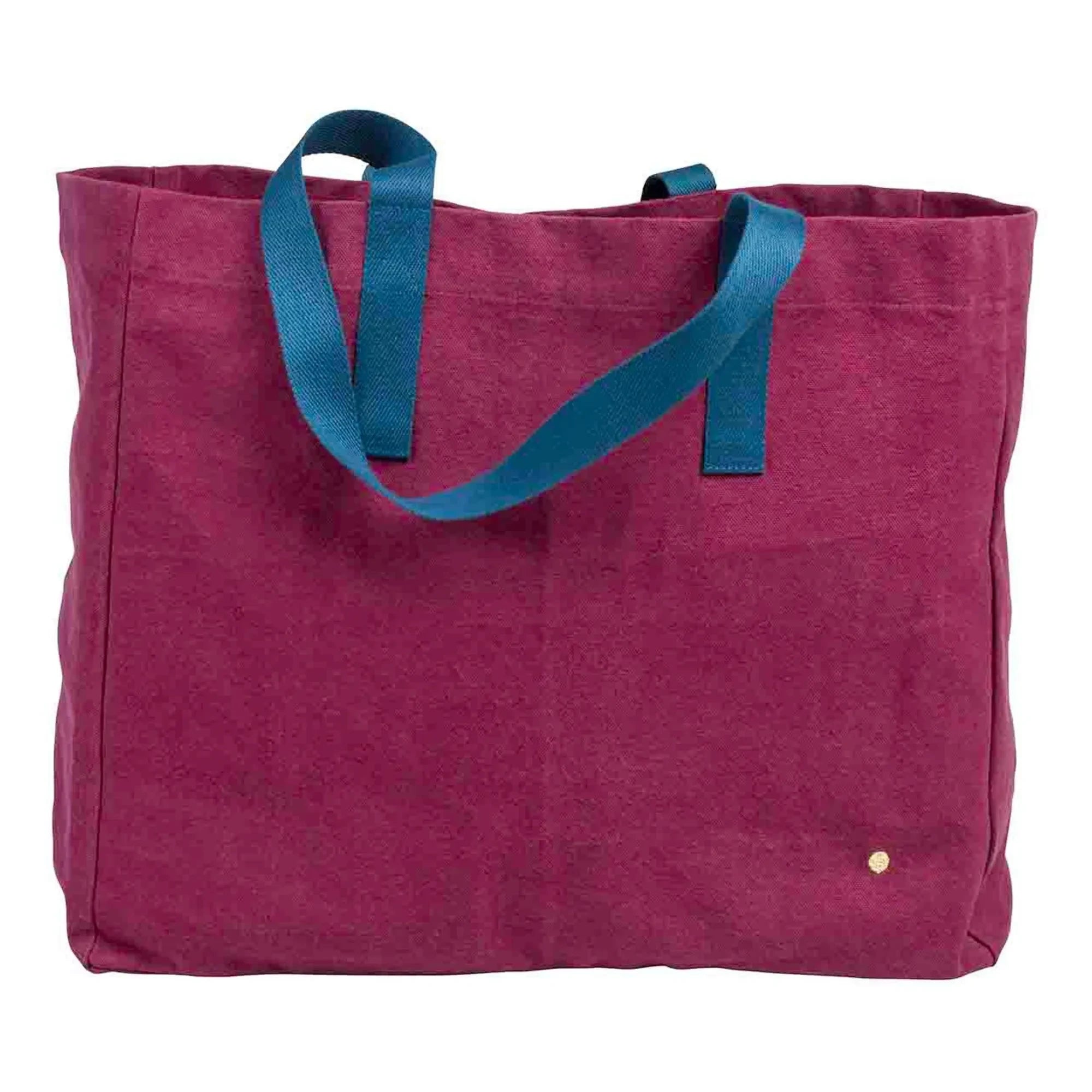 La cerise sur le gâteau - Iona Organic Cotton Shopping Bag | Burgundy