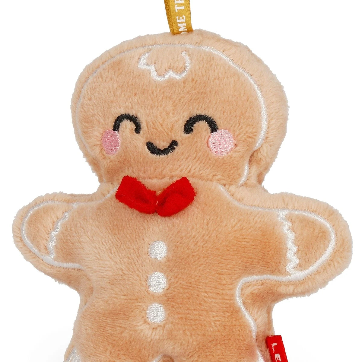 Legami - Plush Toy Christmas Decoration - Ginger Bread - Oh-Oh-Ohrnaments