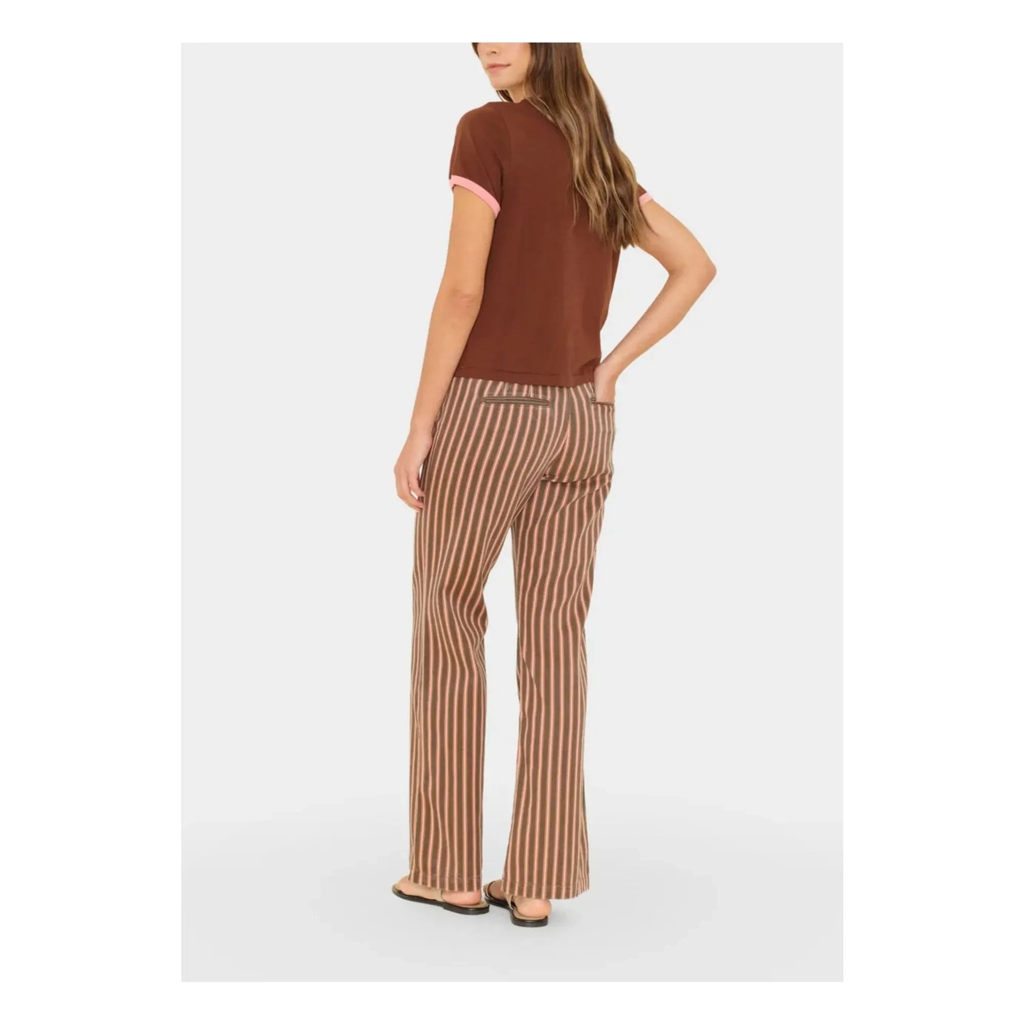 Xirena - Serra Striped Trousers | Pink