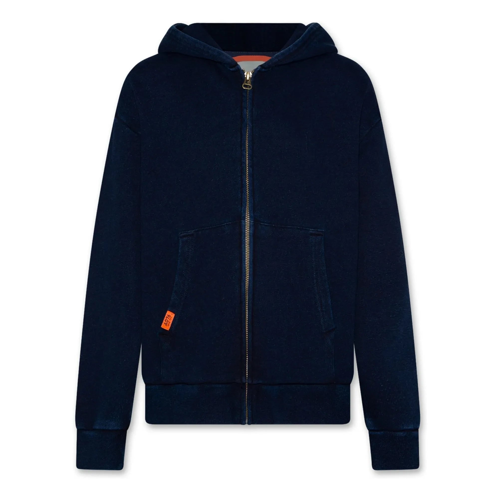 AO76 - Eldo Denim Organic Cotton Sweatshirt | Navy Blue