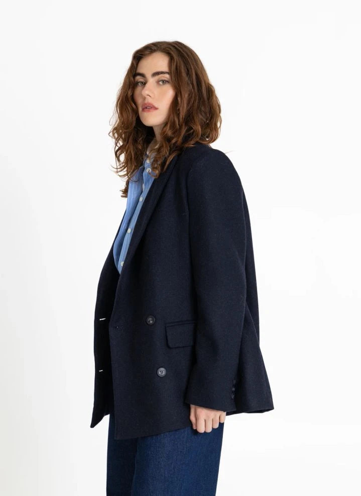 Smallable Woman - Camille Wool Jacket | Navy