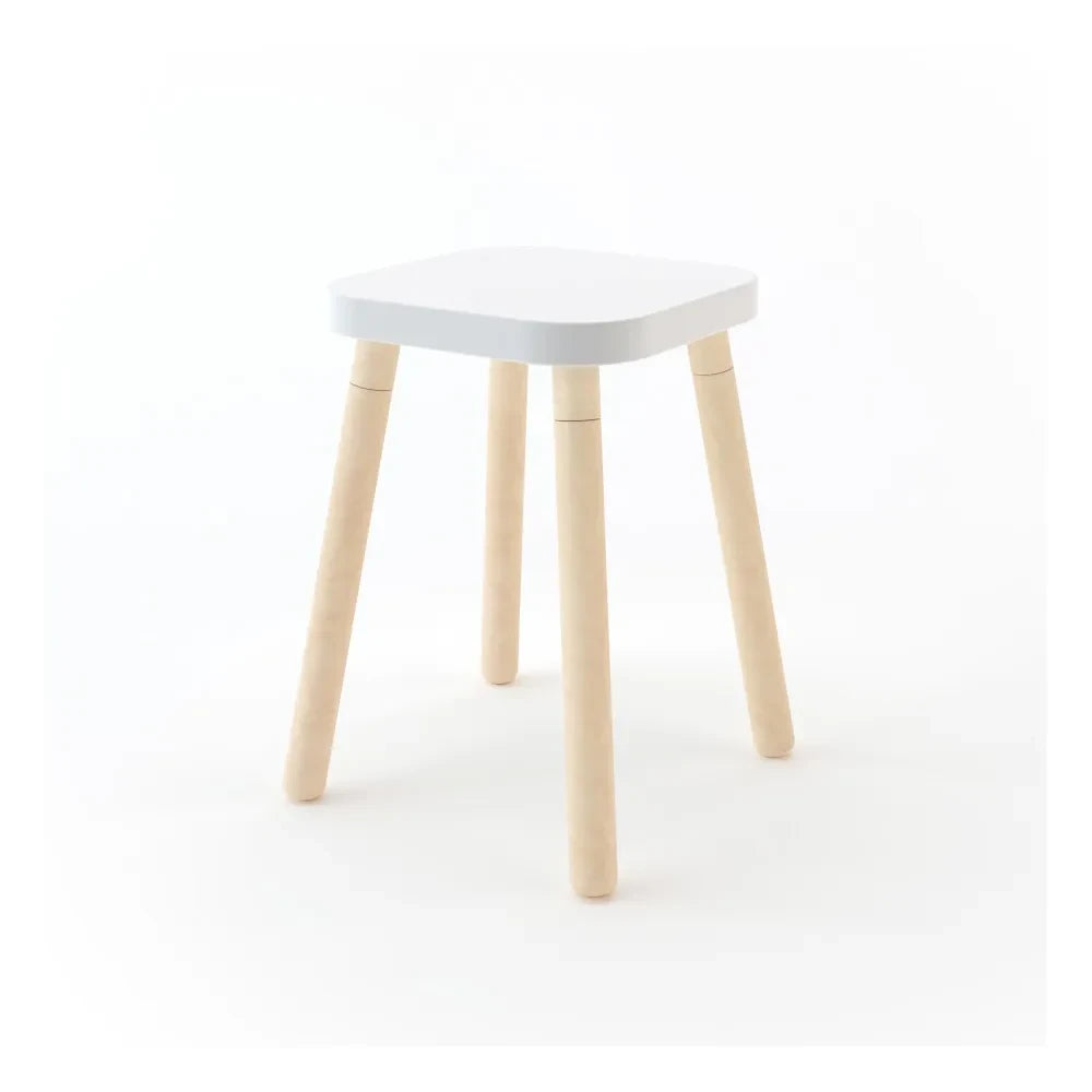 Oeuf NYC - Adjustable Stool | White