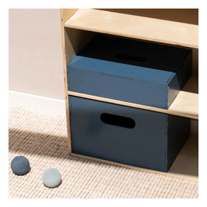 Nofred - Wooden Storage Box | Blue