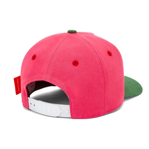 Hello Hossy - Organic Cotton Mini Curved Brim Hat | Fuchsia