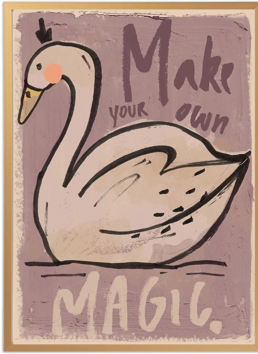 Studio Loco - Swan Large Poster