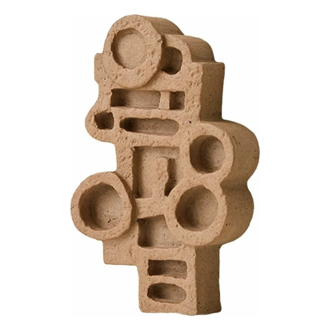 HKliving - Brutalist Terracotta Wall Art | Terracotta