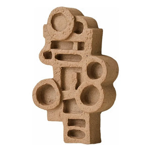 HKliving - Brutalist Terracotta Wall Art | Terracotta